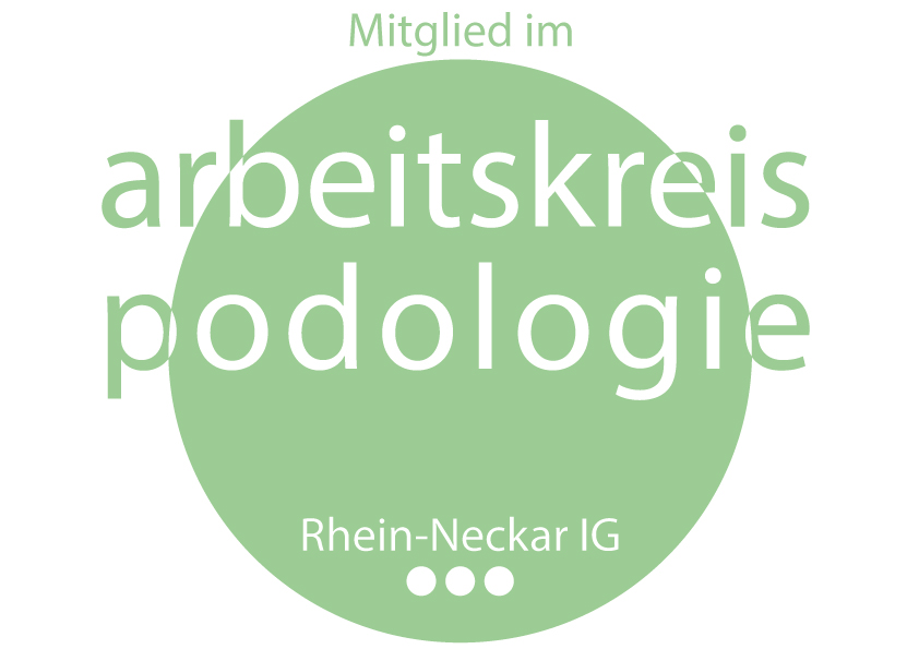 Abzeichen des Arbeitskreis Podologie Rhein-Neckar IG